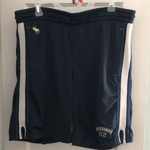 Navy basketball shorts